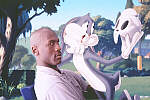 Bugs and Michael in 'Space Jam'